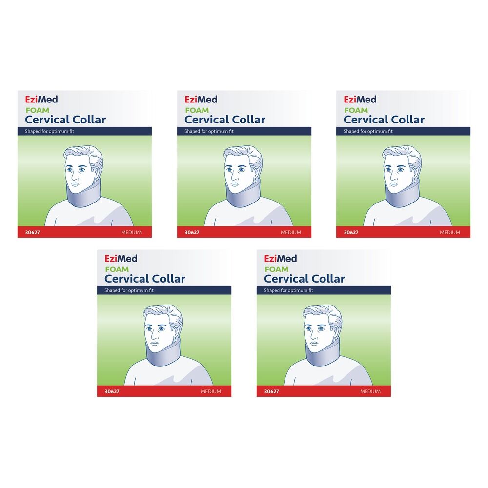 EziMed Foam Collar Medium Pack of 5