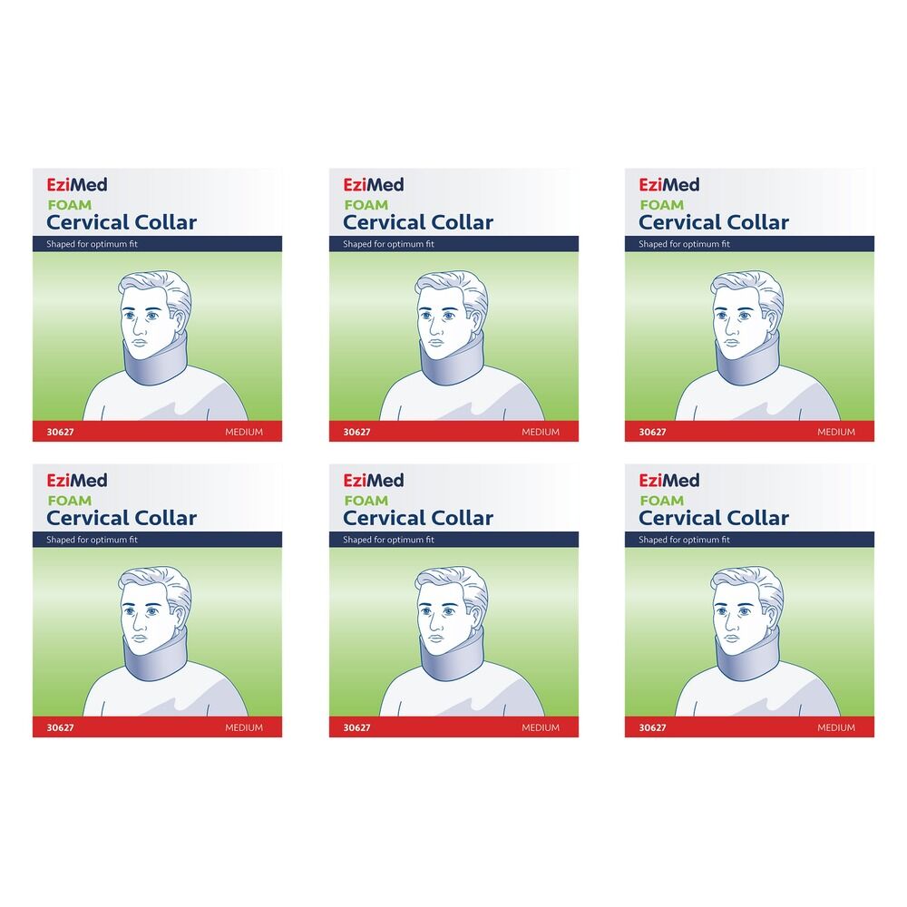 EziMed Foam Collar Medium Pack of 6