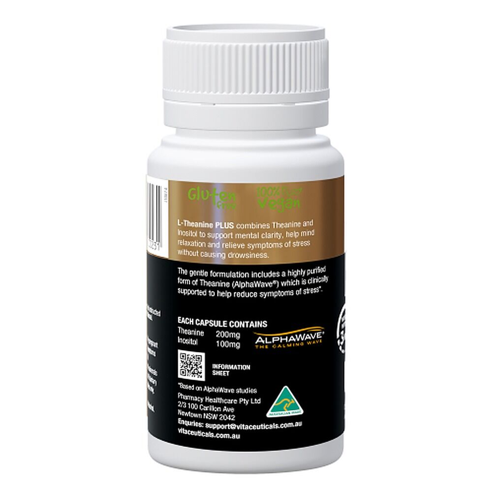 Vitaceuticals L-Theanine Plus 30 Capsules