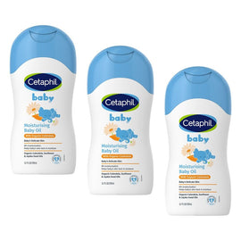 Cetaphil Baby Moisturising Baby Oil 200mL Pack of 3