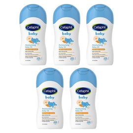 Cetaphil Baby Moisturising Baby Oil 200mL Pack of 5