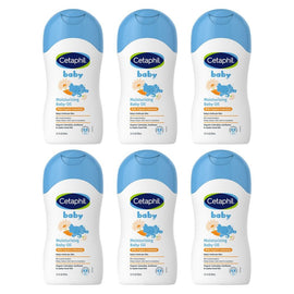 Cetaphil Baby Moisturising Baby Oil 200mL Pack of 6