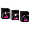 U By Kotex Super Pads with Wings 10 Pack x 6 Bundle of 3