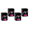 U By Kotex Super Pads with Wings 10 Pack x 6 Bundle of 4
