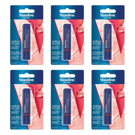 Vaseline Lip Care Kissing Red Lip Balm 3g Pack of 6