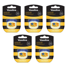 Vaseline Lip Therapy Queen Bee Lip Balm 7g x 8 Bundle of 5