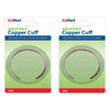 EziMed Adjustable Copper Cuff Pack of 2