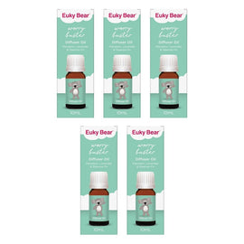 Euky Bear Worry Buster Diffuser Oil 10mL Pack of 5