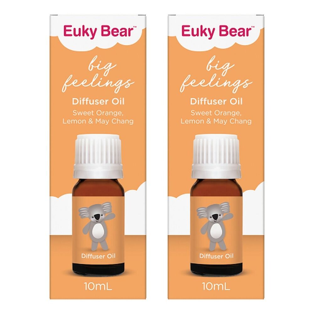 Euky Bear Big Feelings Diffuser Oil 10ml Pack of 2