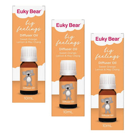 Euky Bear Big Feelings Diffuser Oil 10ml Pack of 3