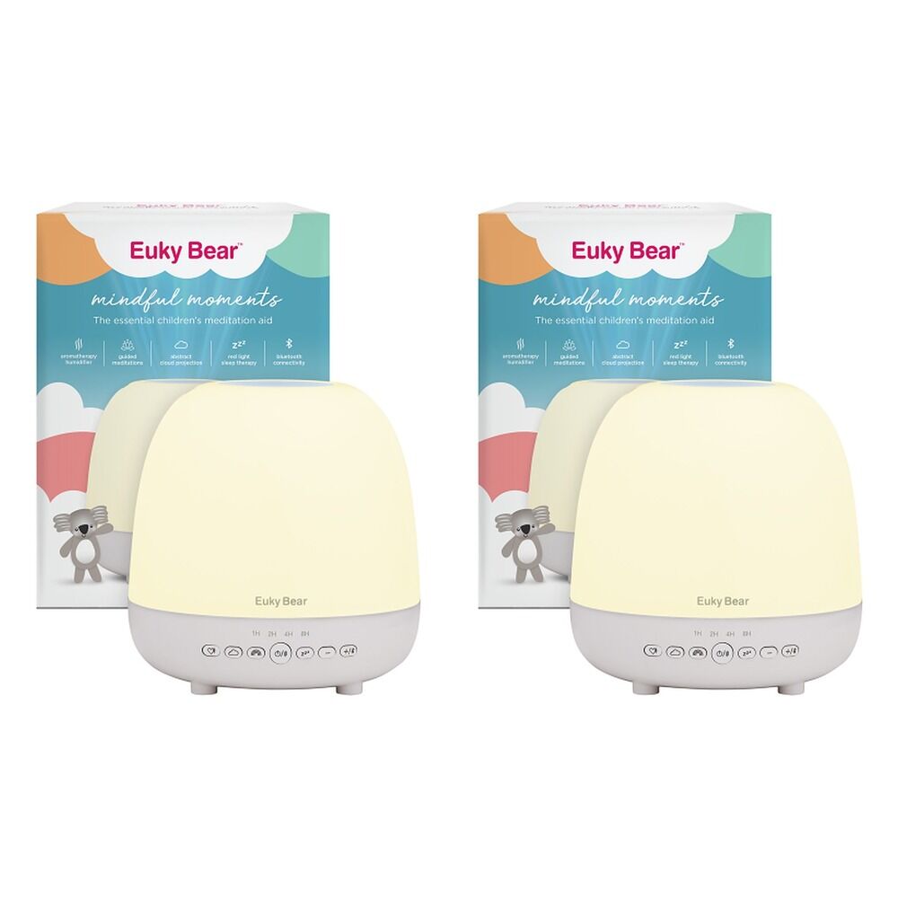 Euky Bear Mindful Moments Children's Meditation Aid Pack of 2