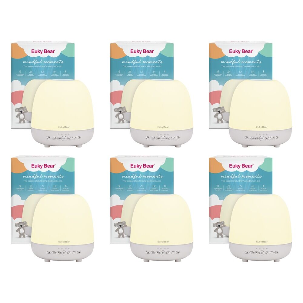 Euky Bear Mindful Moments Children's Meditation Aid Pack of 6