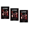 Lynx Fine Fragrance Collection Cherry Spritz 3 Piece Set Pack of 3