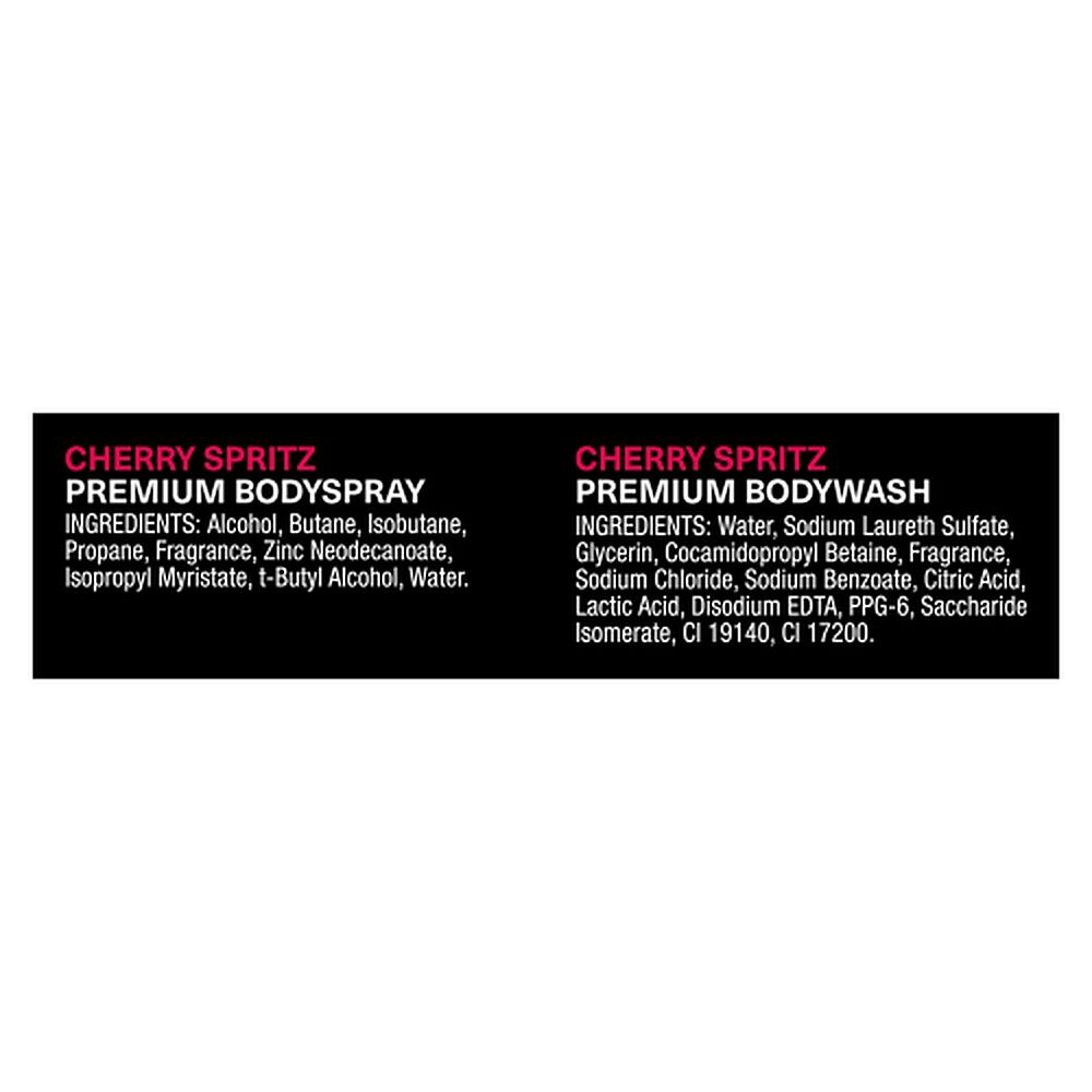 Lynx Fine Fragrance Collection Cherry Spritz 3 Piece Set