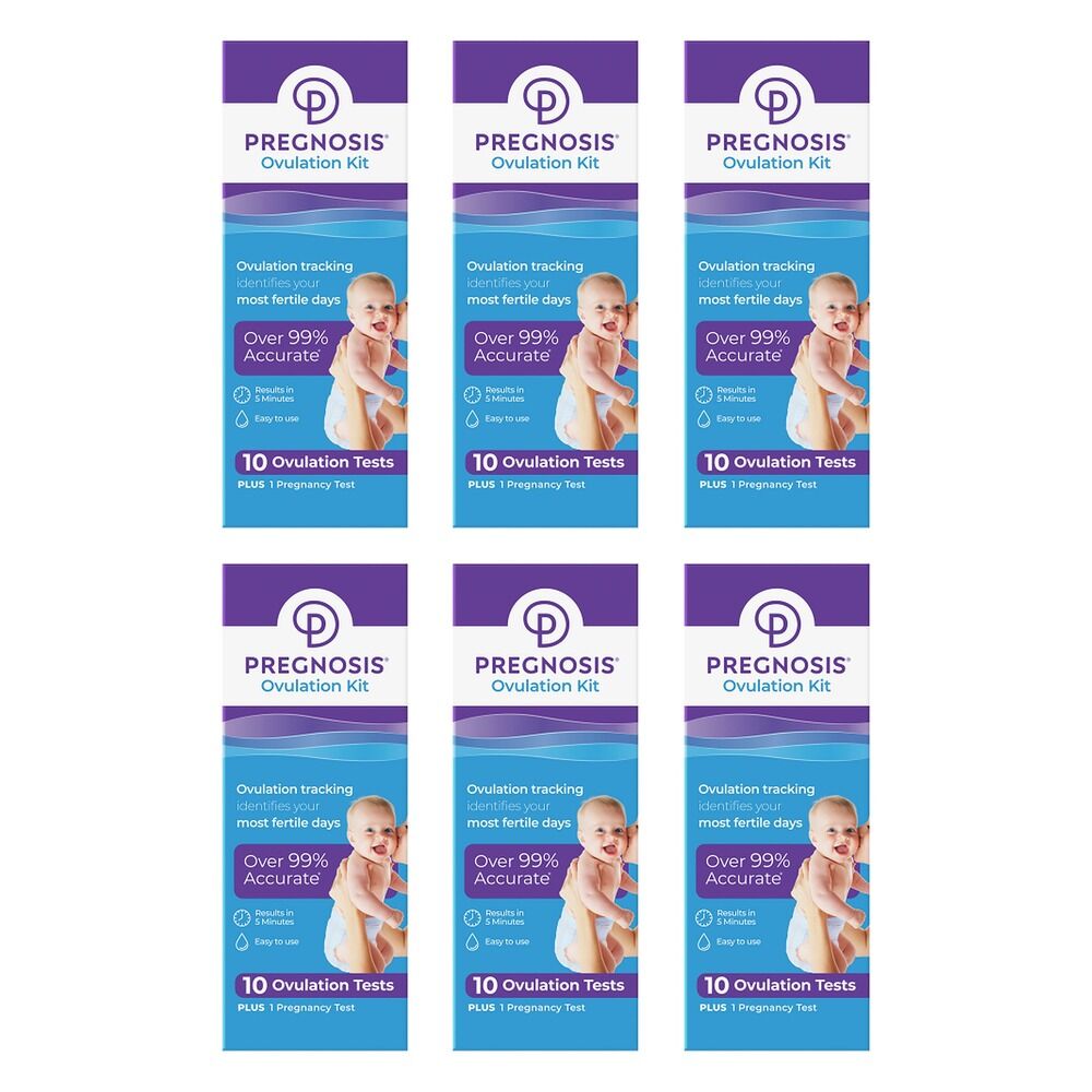 Pregnosis Ovulation Kit Pack of 6