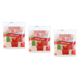 Double D Sugar Free Gummy Bears 90g x 12 Bundle of 3