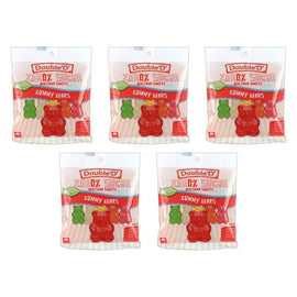 Double D Sugar Free Gummy Bears 90g x 12 Bundle of 5