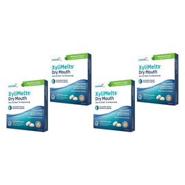 XyliMelts Mild Mint 40 Pack x 3 Bundle of 4