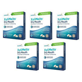 XyliMelts Mild Mint 40 Pack x 3 Bundle of 5