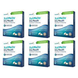 XyliMelts Mild Mint 40 Pack x 3 Bundle of 6
