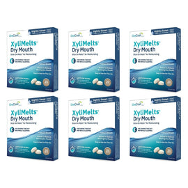 XyliMelts Slightly Sweet Mint-Free 40 Pack x 3 Bundle of 6