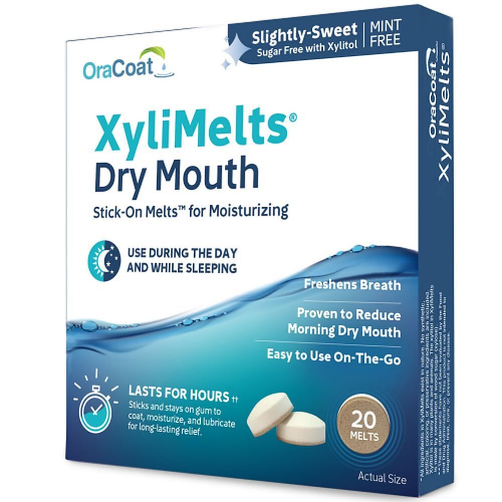 XyliMelts Slightly Sweet Mint-Free 40 Pack x 3