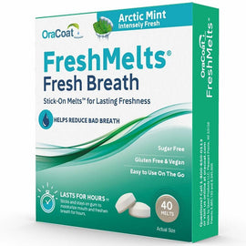 Freshmelts Arctic Mint For Bad Breath 40 Pack