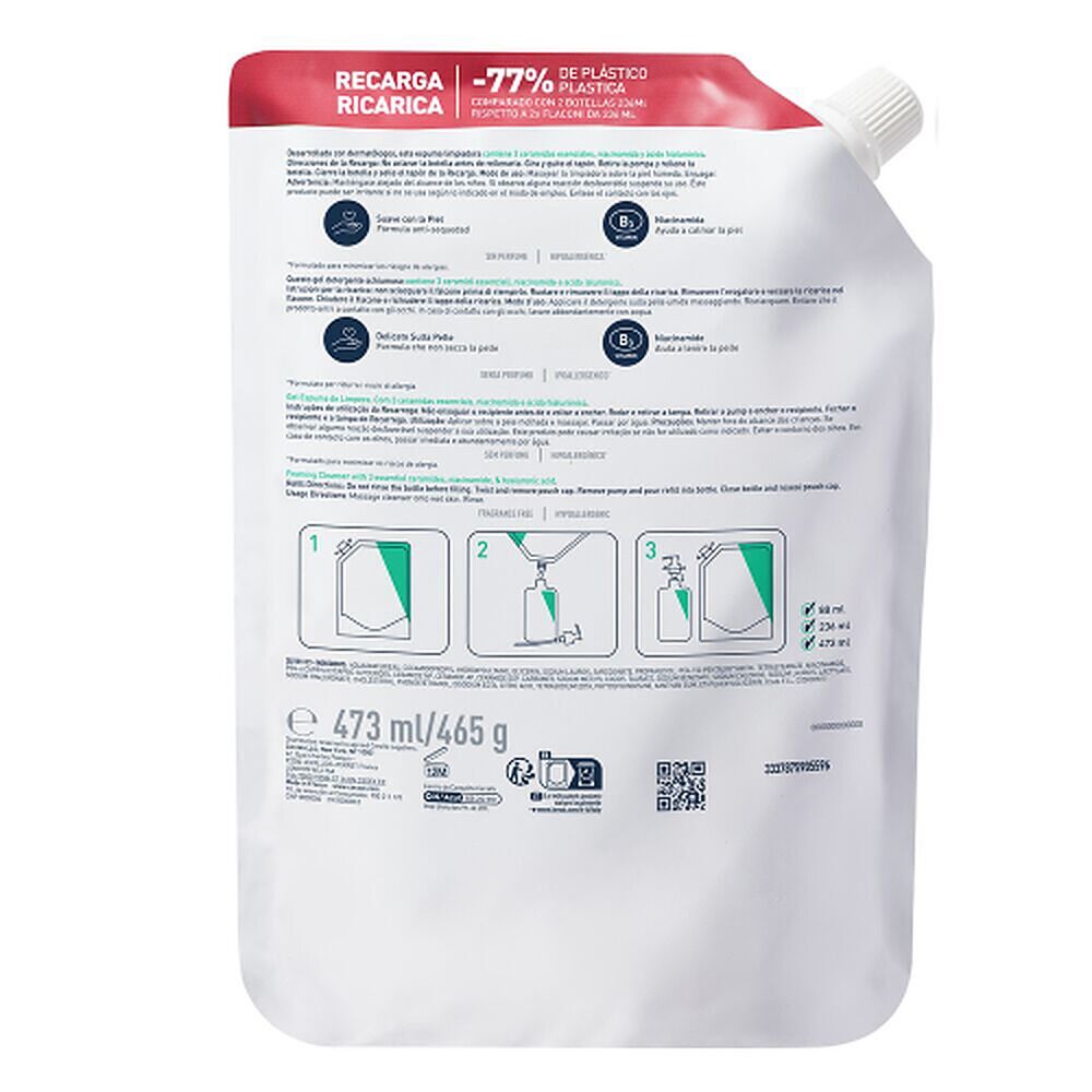 CeraVe Foaming Cleanser Eco-Recharge Refill 473mL