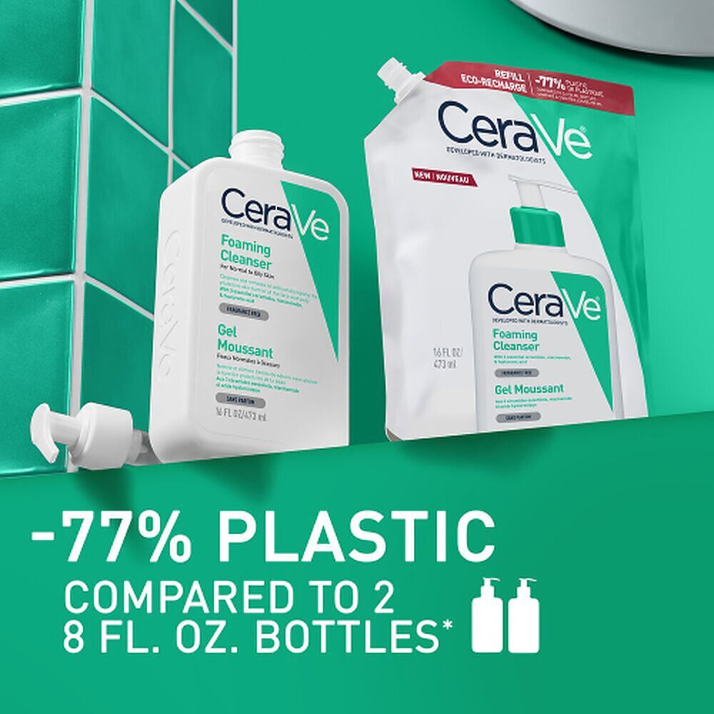 CeraVe Foaming Cleanser Eco-Recharge Refill 473mL