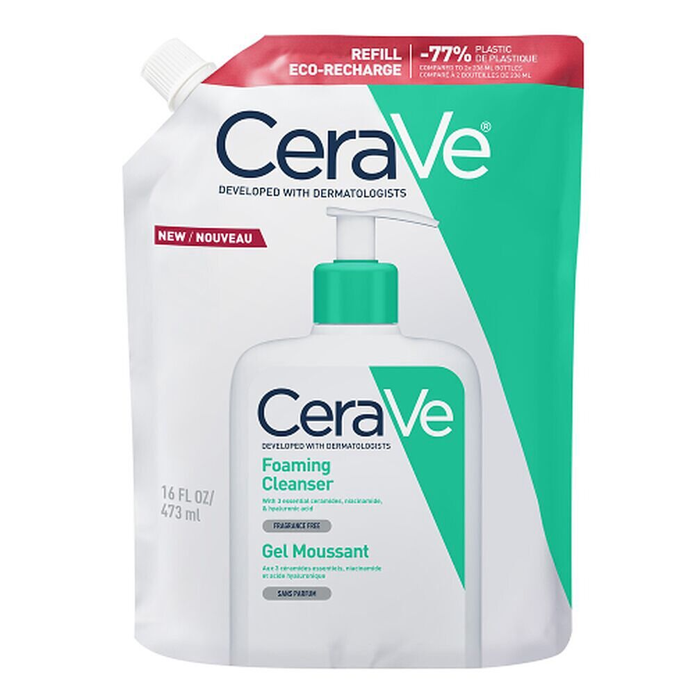 CeraVe Foaming Cleanser Eco-Recharge Refill 473mL