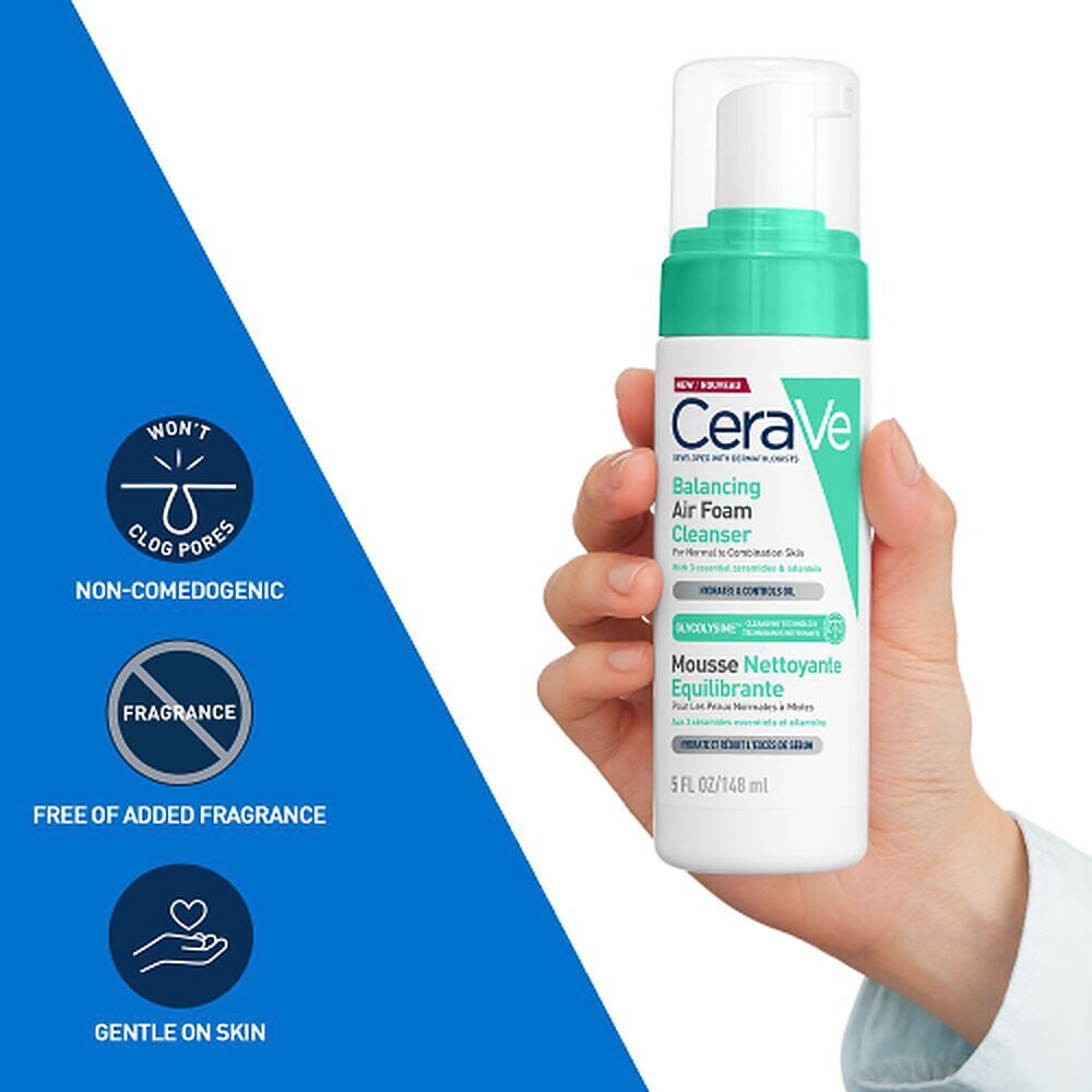 CeraVe Balancing Air Foam Cleanser 148mL