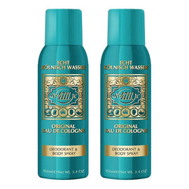4711 Original Eau de Cologne Body Spray Deodorant 150mL Pack of 2