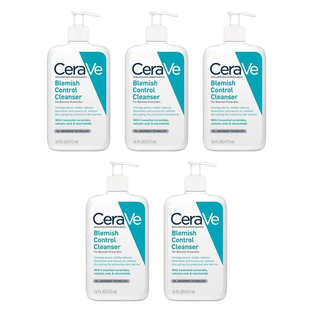 CeraVe Blemish Control Cleanser 473mL Pack of 5