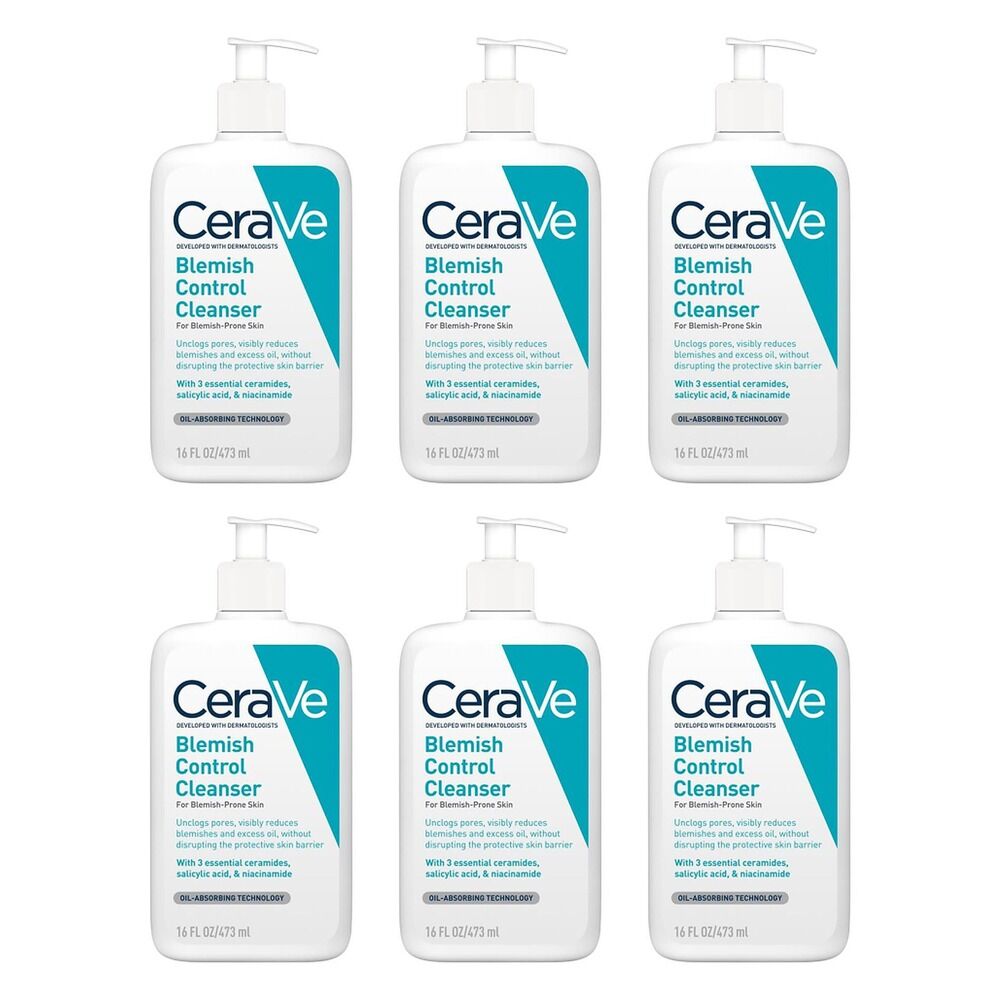 CeraVe Blemish Control Cleanser 473mL Pack of 6
