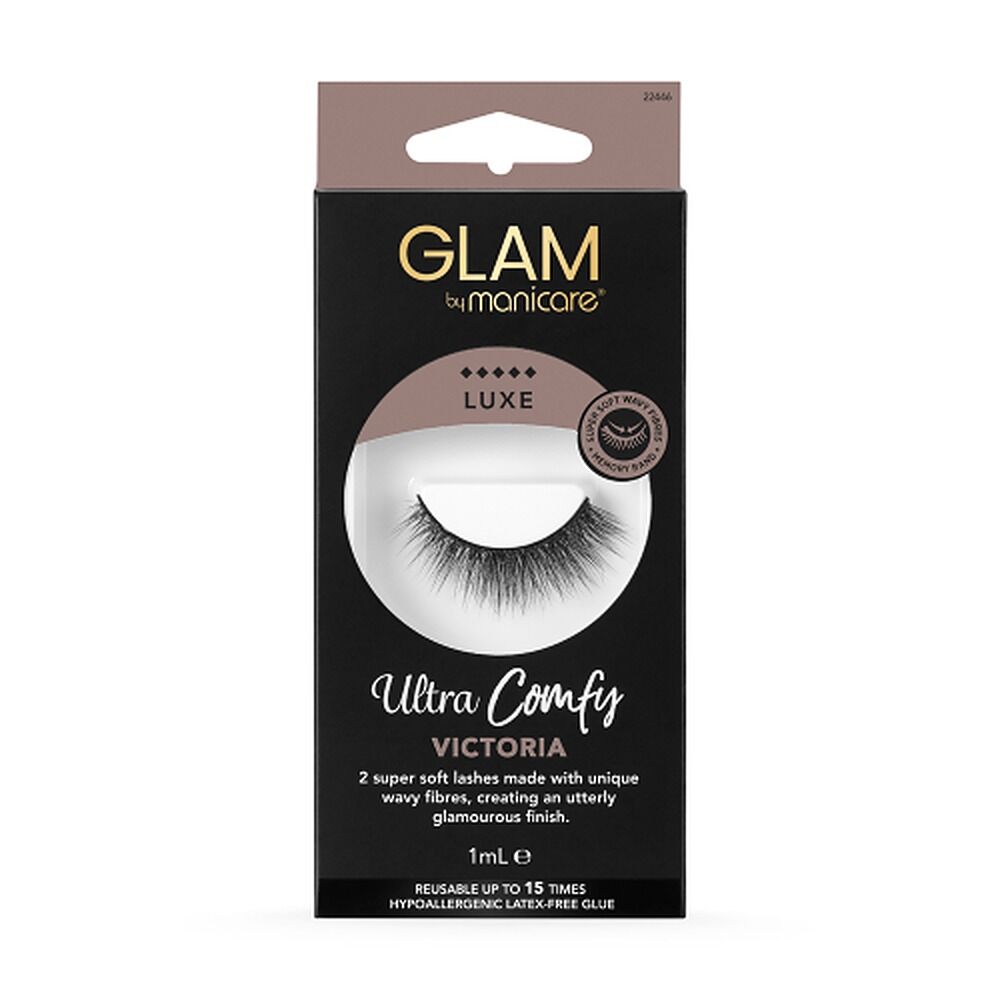 Glam by Manicare Ultra Comfy Lash Victoria