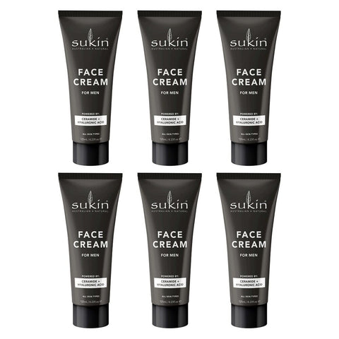 Sukin Men's Face Cream 125mL Pack of 6