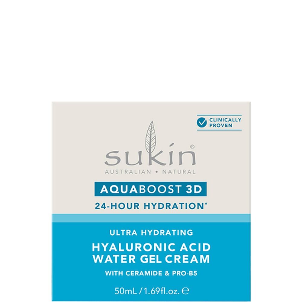 Sukin AquaBoost 3D Hyaluronic Acid Water Gel Cream 50mL