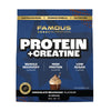 Famous Nutrition Protein and Creatine Chocolate Milkshake 400g