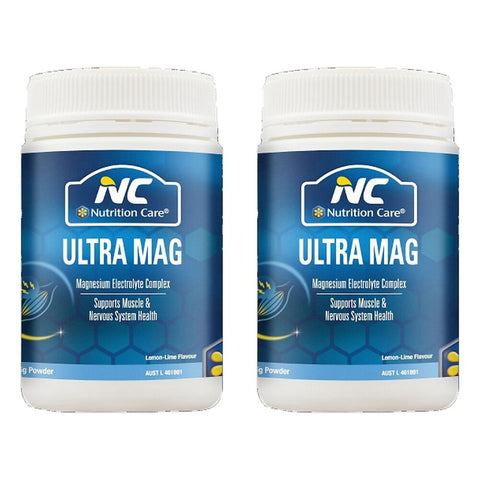 Nutrition Care Ultra Mag Lemon-Lime Flavour 165g Pack of 2