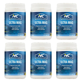 Nutrition Care Ultra Mag Lemon-Lime Flavour 165g Pack of 6