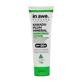 In Awe Kakadu Plum Mineral Sunscreen Lotion SPF50+ 75g