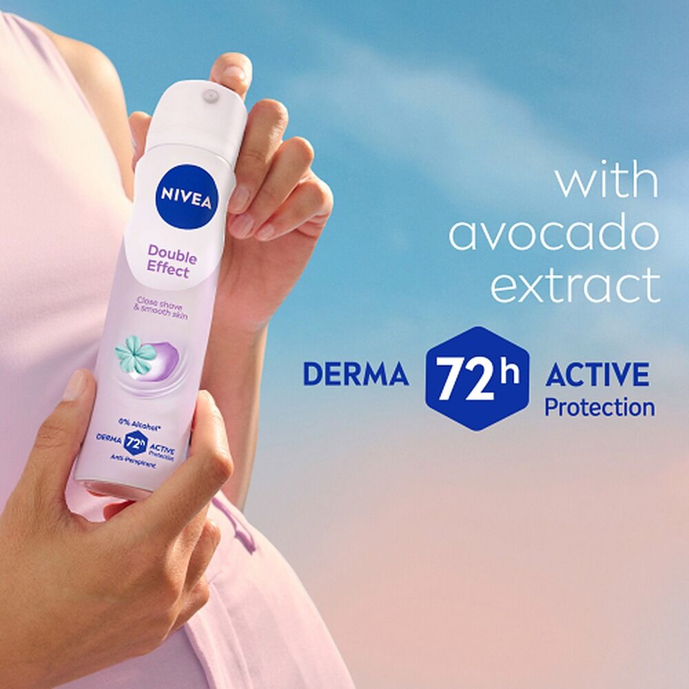 Nivea Double Effect 72H Anti-Perspirant 250mL