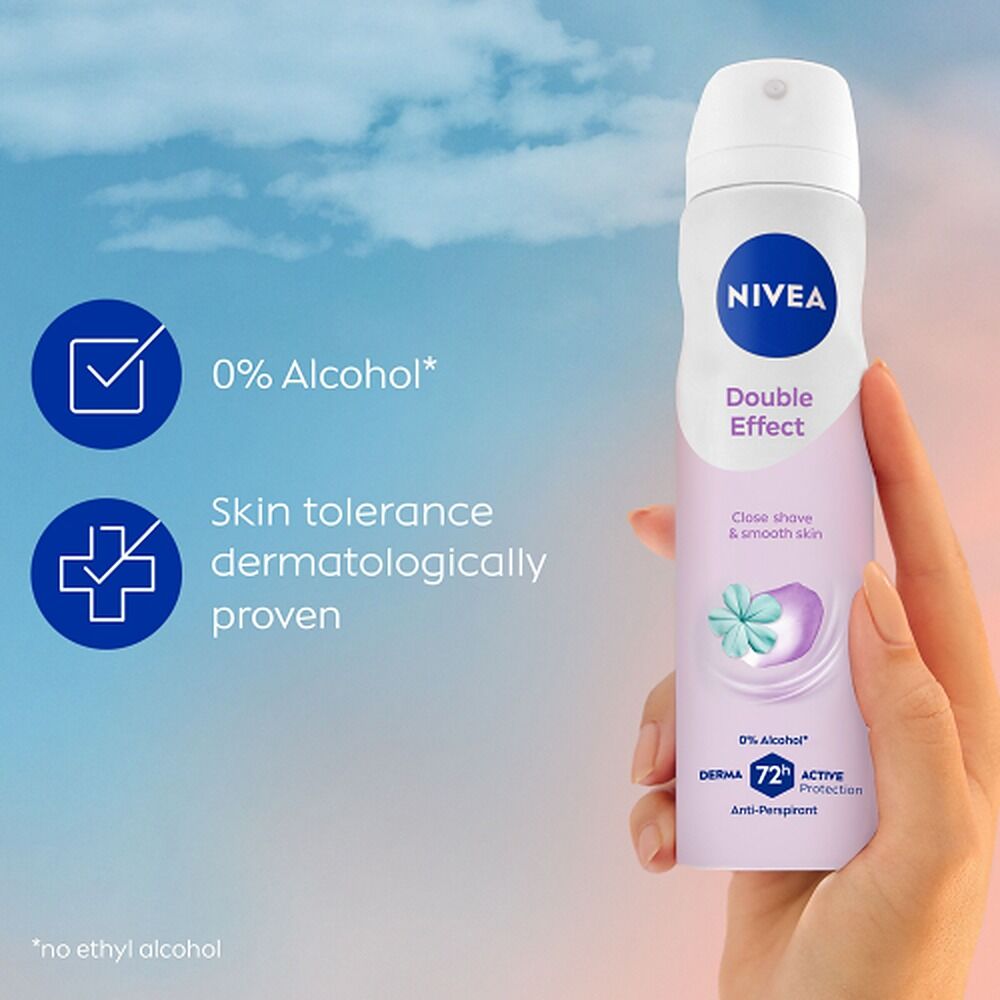 Nivea Double Effect 72H Anti-Perspirant 250mL
