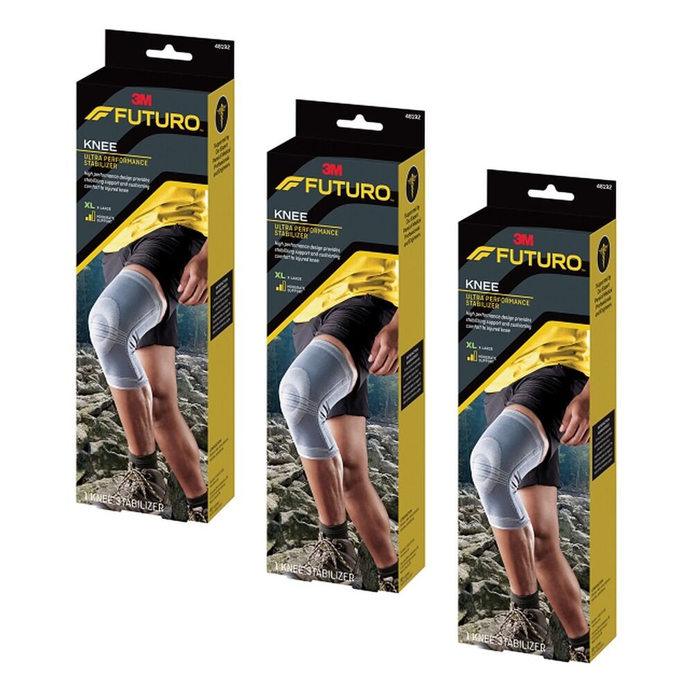 Futuro Ultra Performance Knee Stabiliser Extra Large Pack of 3