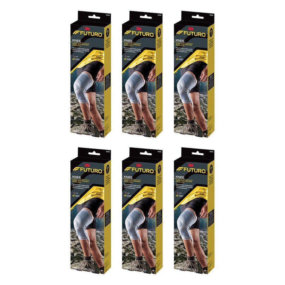 Futuro Ultra Performance Knee Stabiliser Large Pack of 6