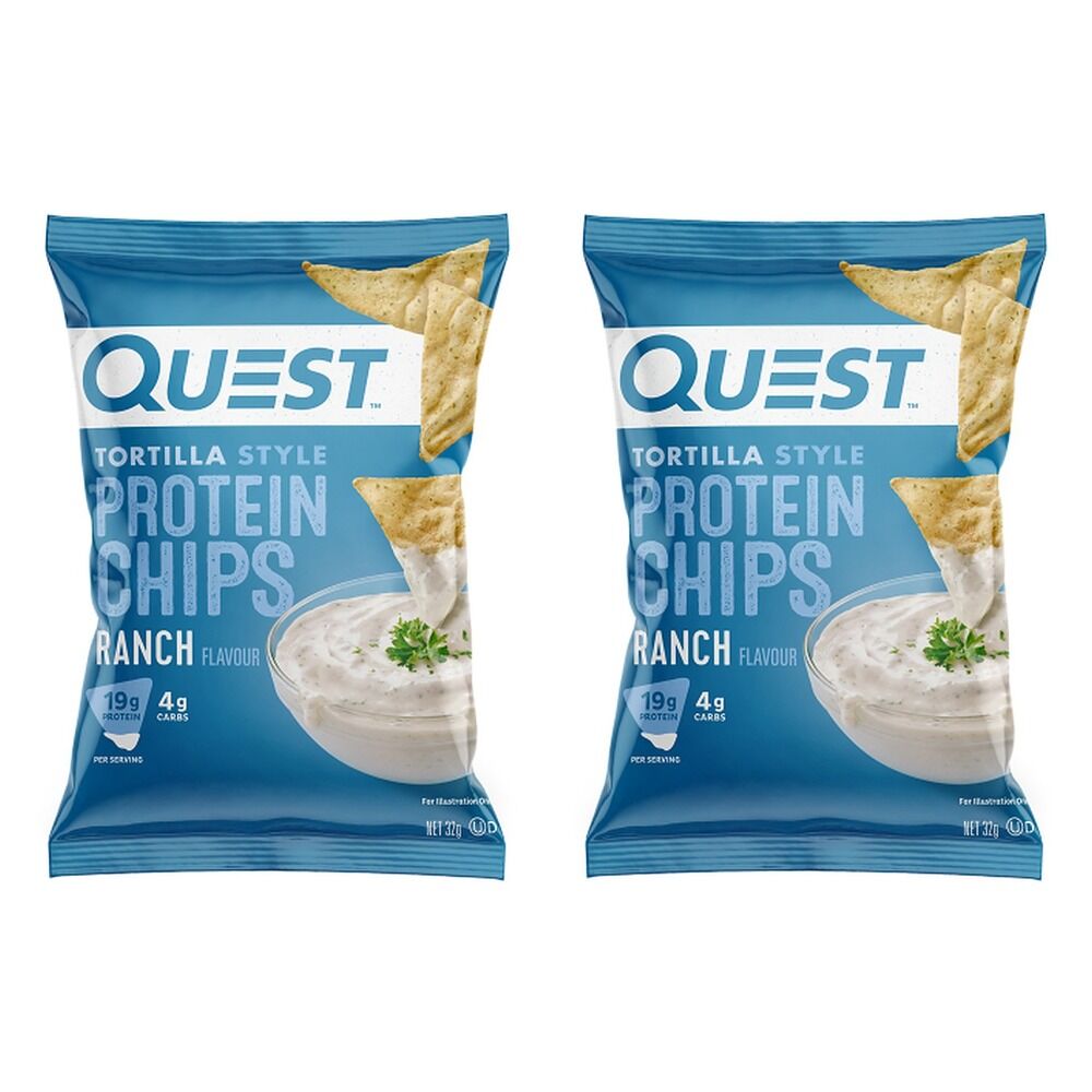 Quest Tortilla Ranch 32g x 8 Bundle of 2
