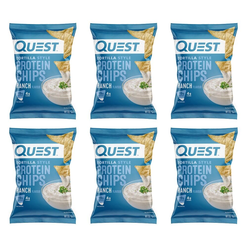 Quest Tortilla Ranch 32g x 8 Bundle of 6
