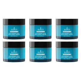 Sukin AquaBoost 3D Hyaluronic Acid Rich Night Cream 50mL Pack of 6