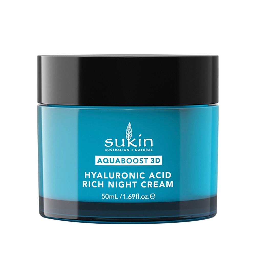 Sukin AquaBoost 3D Hyaluronic Acid Rich Night Cream 50mL