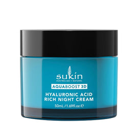 Sukin AquaBoost 3D Hyaluronic Acid Rich Night Cream 50mL